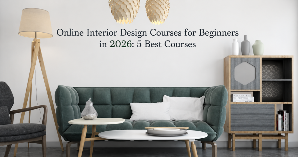 Online Interior Design Courses for Beginners in 2026: 5 Best Courses