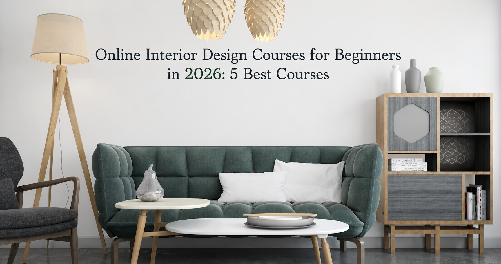 Online Interior Design Courses for Beginners in 2026: 5 Best Courses