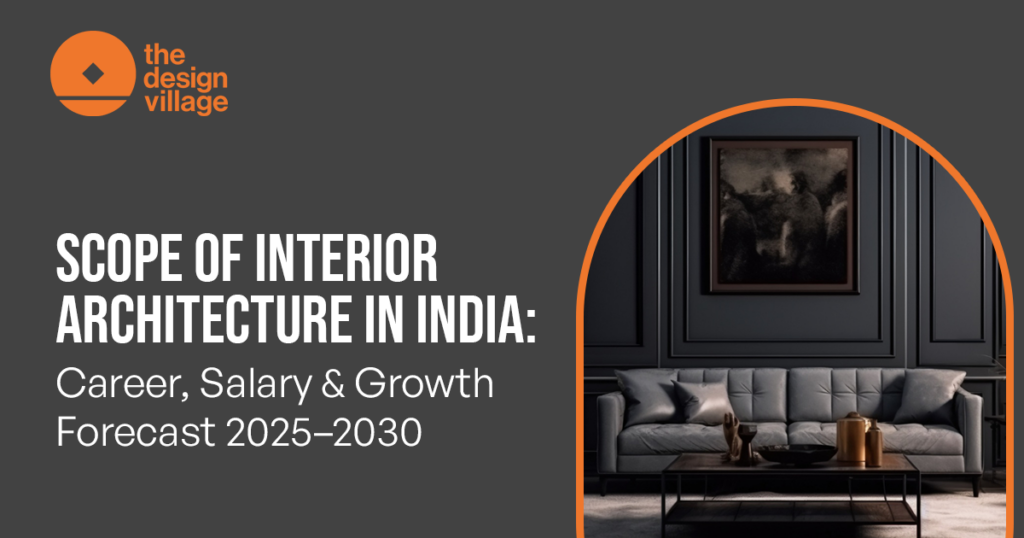 Scope of Interior Architecture in India: Career, Salary & Growth Forecast 2025–2030