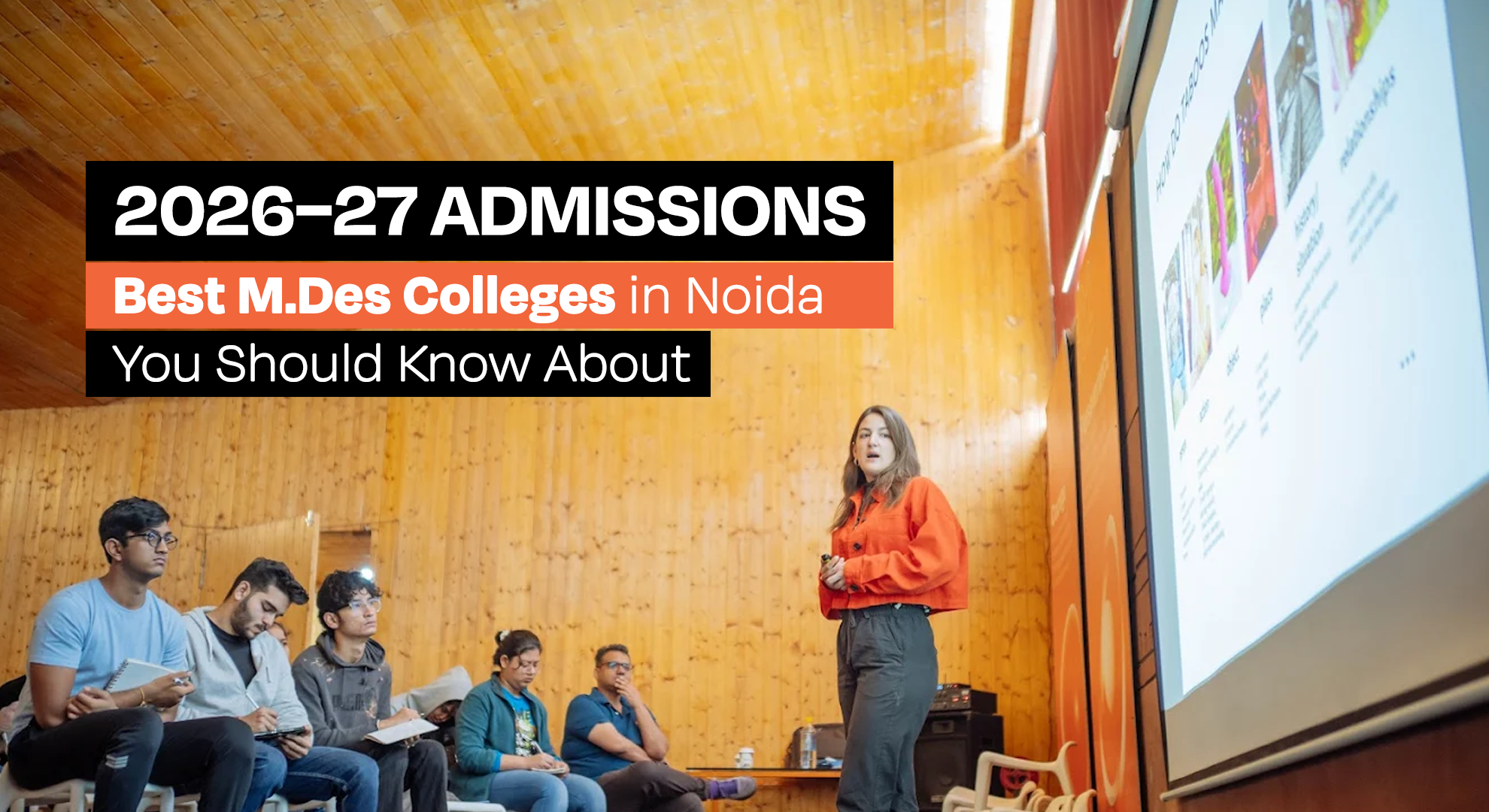 2026–27 Admissions: Best M.Des Colleges in Noida You Should Know About