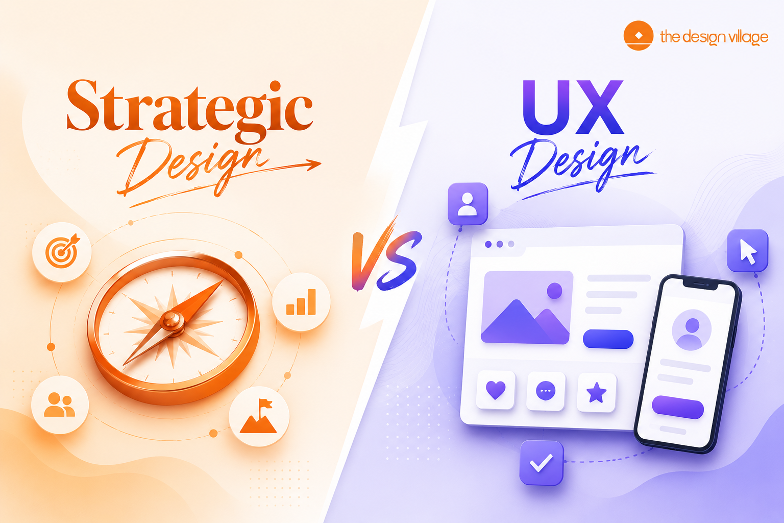 Difference Between Strategic Design & UX Design