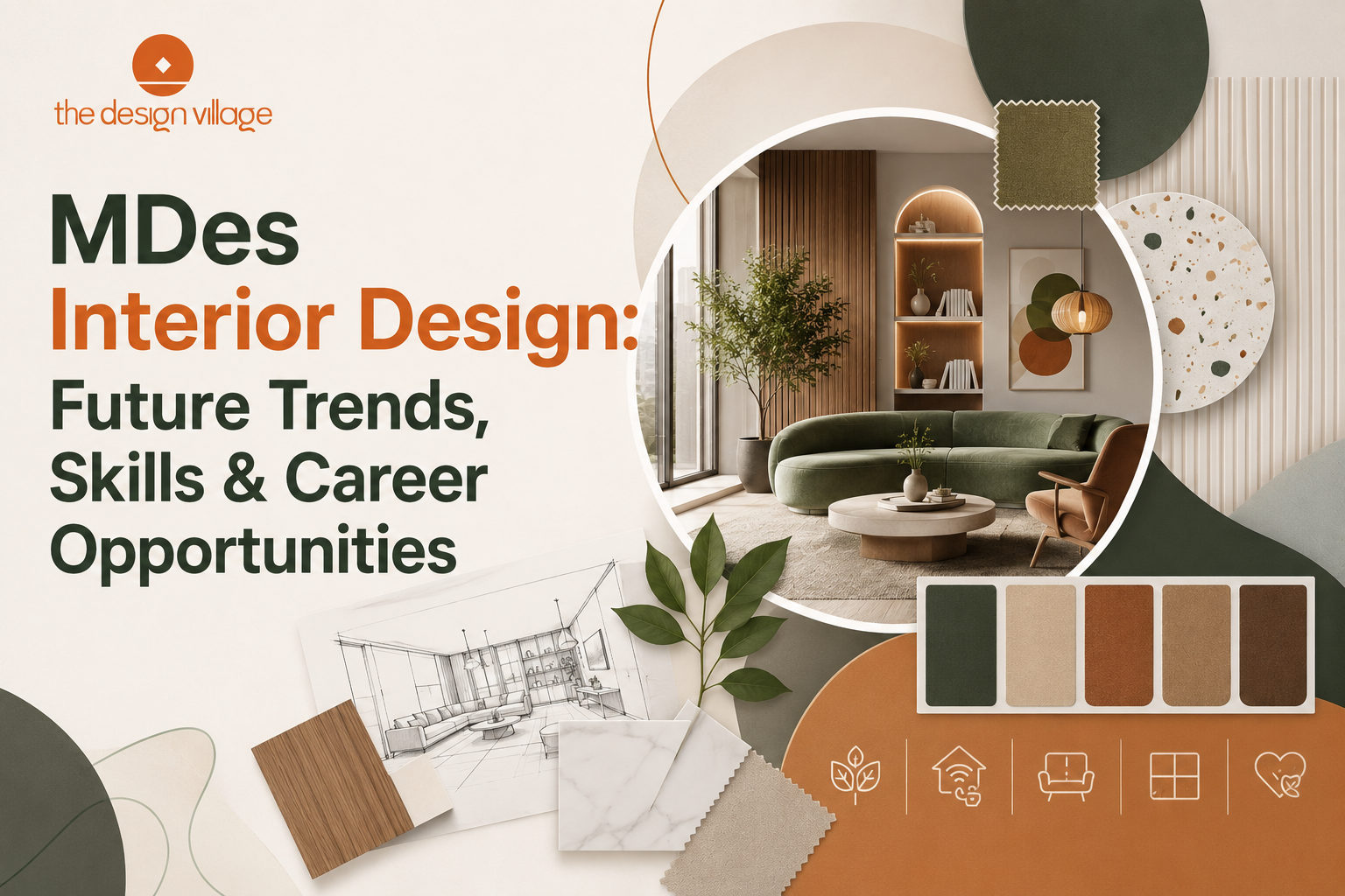 MDes Interior Design: Future Trends, Skills & Career Opportunities