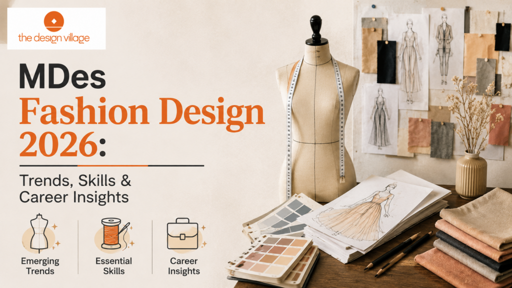MDes Fashion Design 2026 Trends, Skills & Career Insights