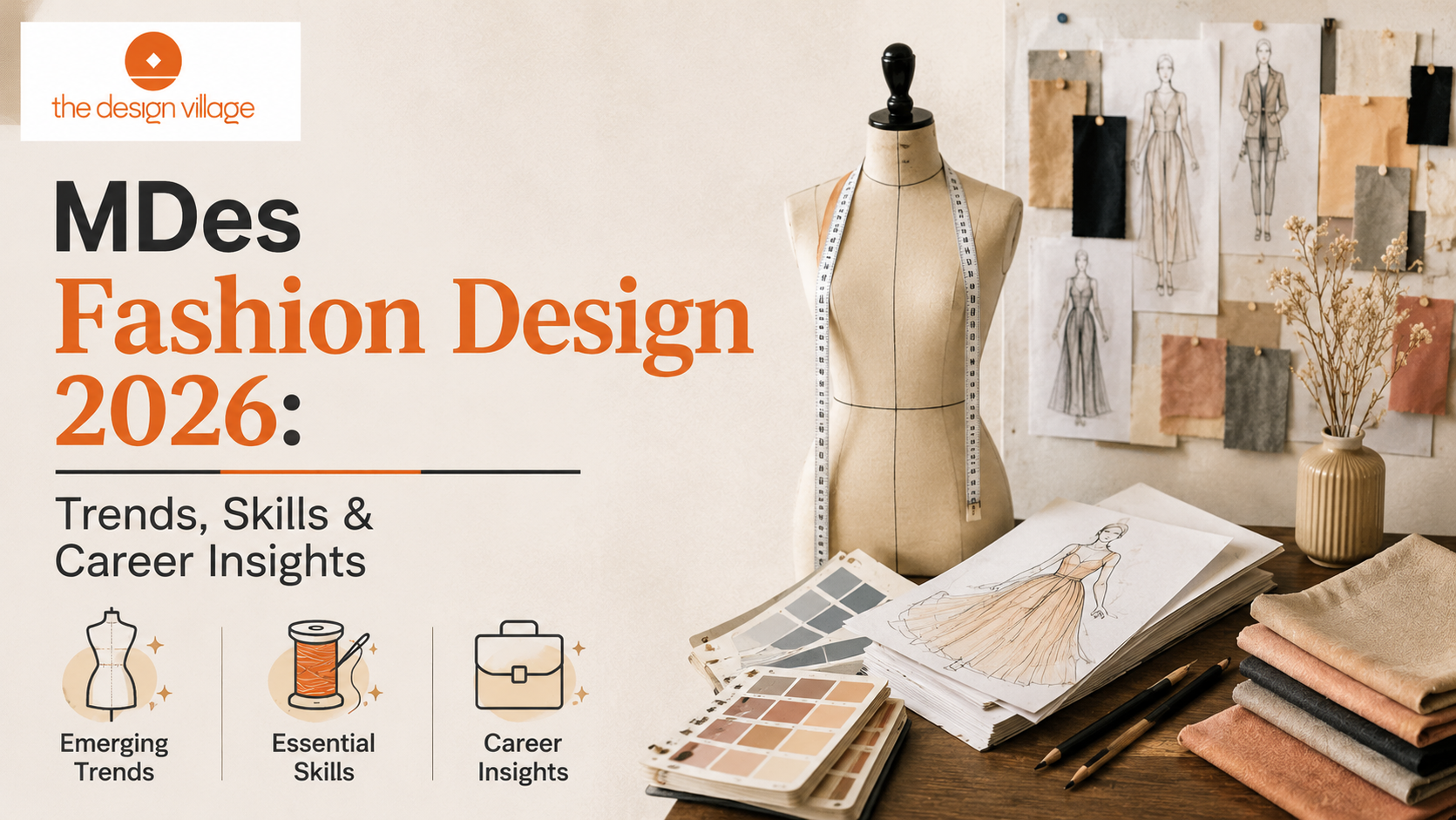 MDes Fashion Design 2026: Trends, Skills & Career Insights
