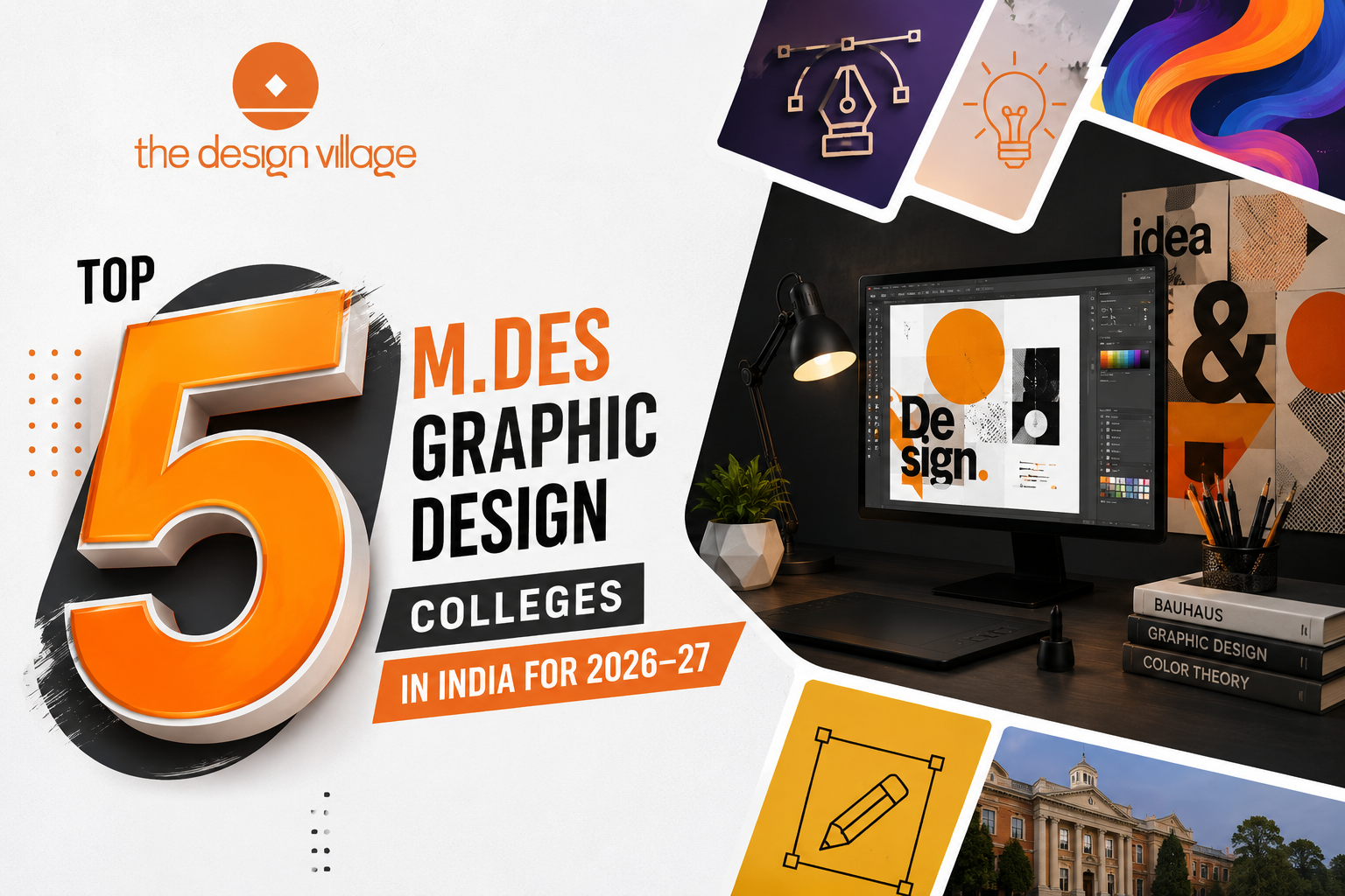 Top 5 M.Des Graphic Design Colleges in India for 2026–27