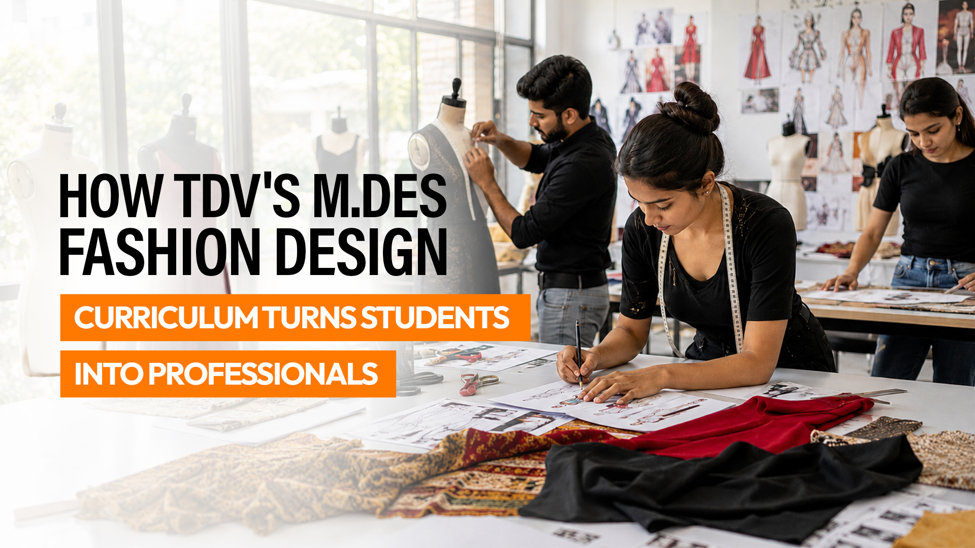 How TDV's M.Des Fashion Design Curriculum Turns Students Into Professionals 