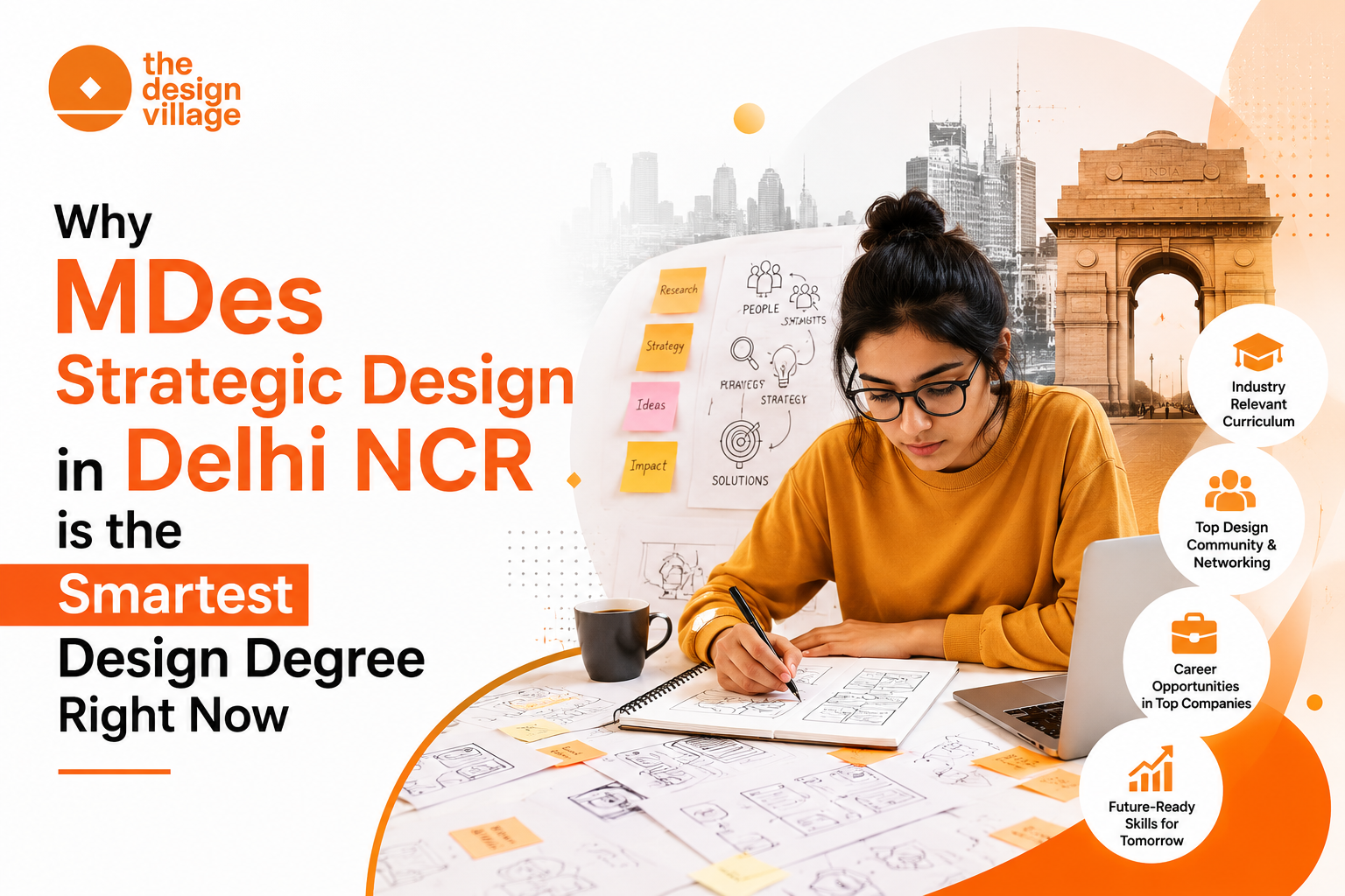 Why MDes Strategic Design in Delhi NCR is the Smartest Design Degree Right Now